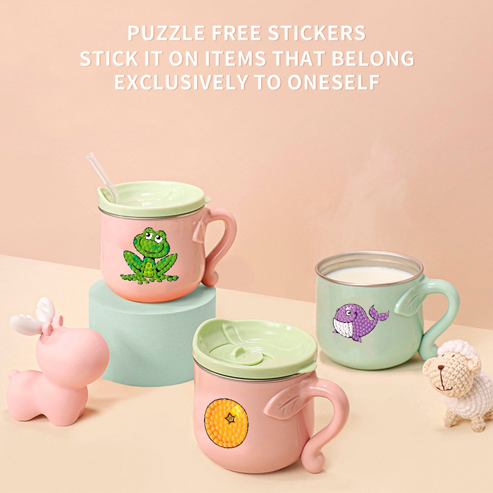 Wholesale children's diamond painting set 5D DIY diamond set by digital painting, handmade stickers, children's handicrafts