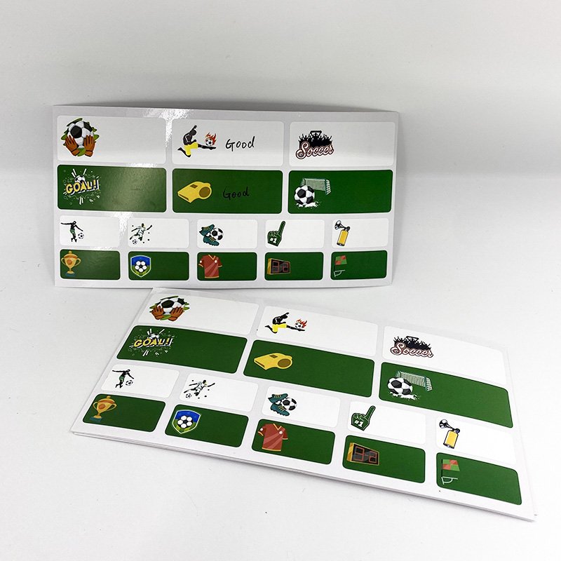 Name Label Stickers White Rectangle Self Adhesive File Folders Labels For Filing Envelops Tags Essential Oil Milk Bottle Cup Waterproof name sticker