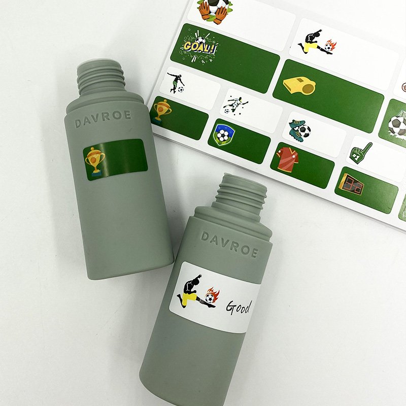 Name Label Stickers White Rectangle Self Adhesive File Folders Labels For Filing Envelops Tags Essential Oil Milk Bottle Cup Waterproof name sticker