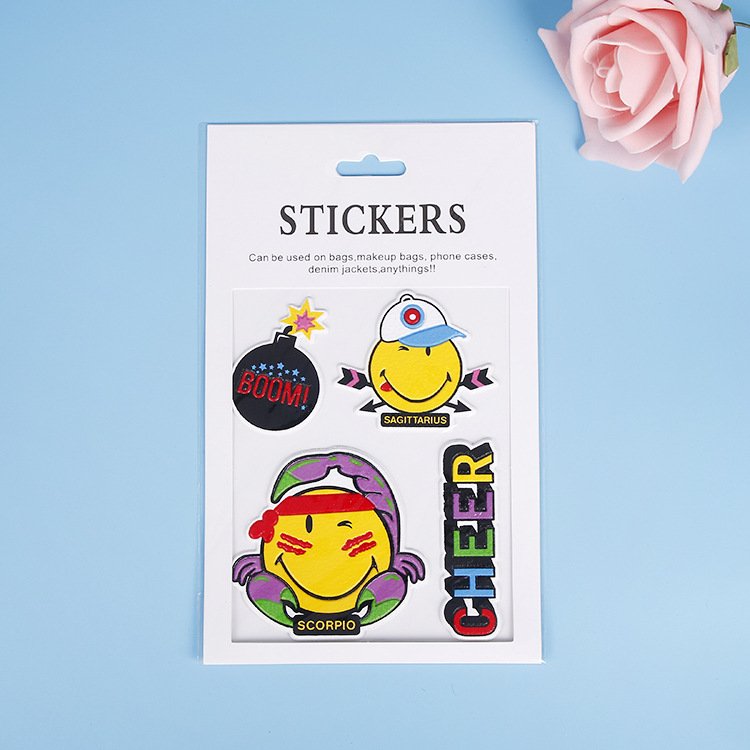 Custom Kids Cute Puffy Stickers Wild Animals Cats Dogs Girls Boys Rewards 3D Cartoon Sticker