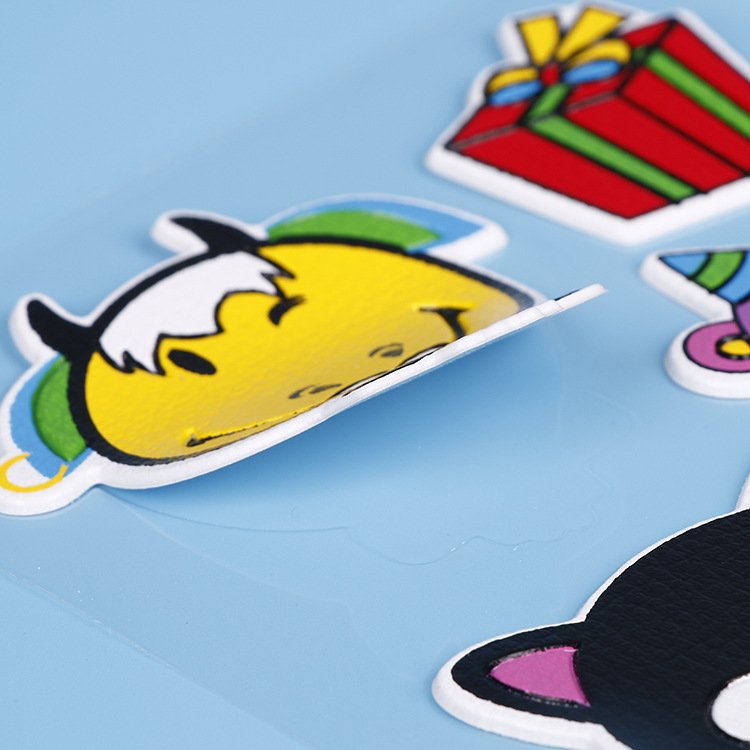 Custom Kids Cute Puffy Stickers Wild Animals Cats Dogs Girls Boys Rewards 3D Cartoon Sticker