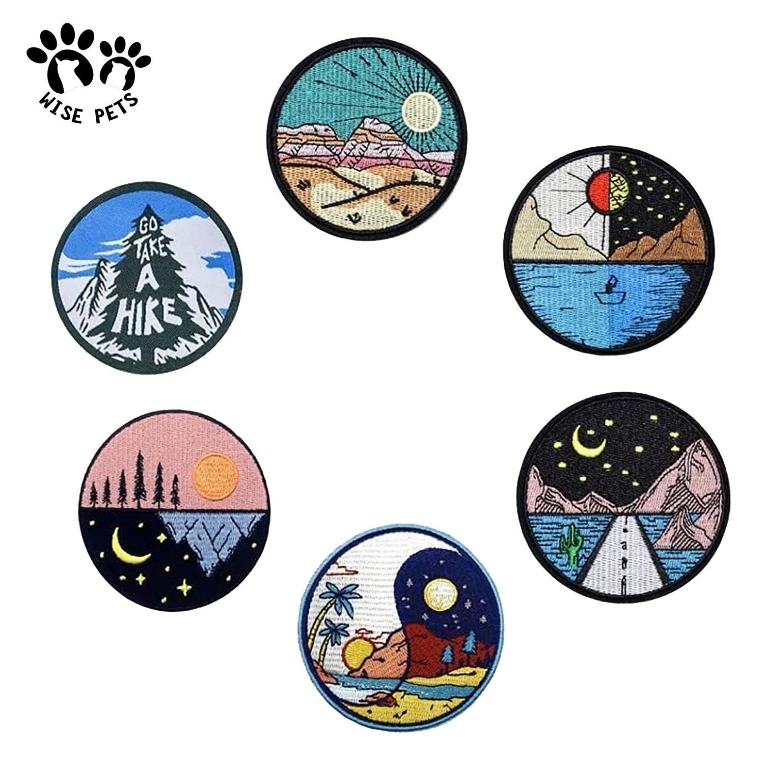 Custom Embroidered Label Woven Halloween Amine Cartoon Sticker Sew on Embroidery Patch Iron On Clothing Designer Patches