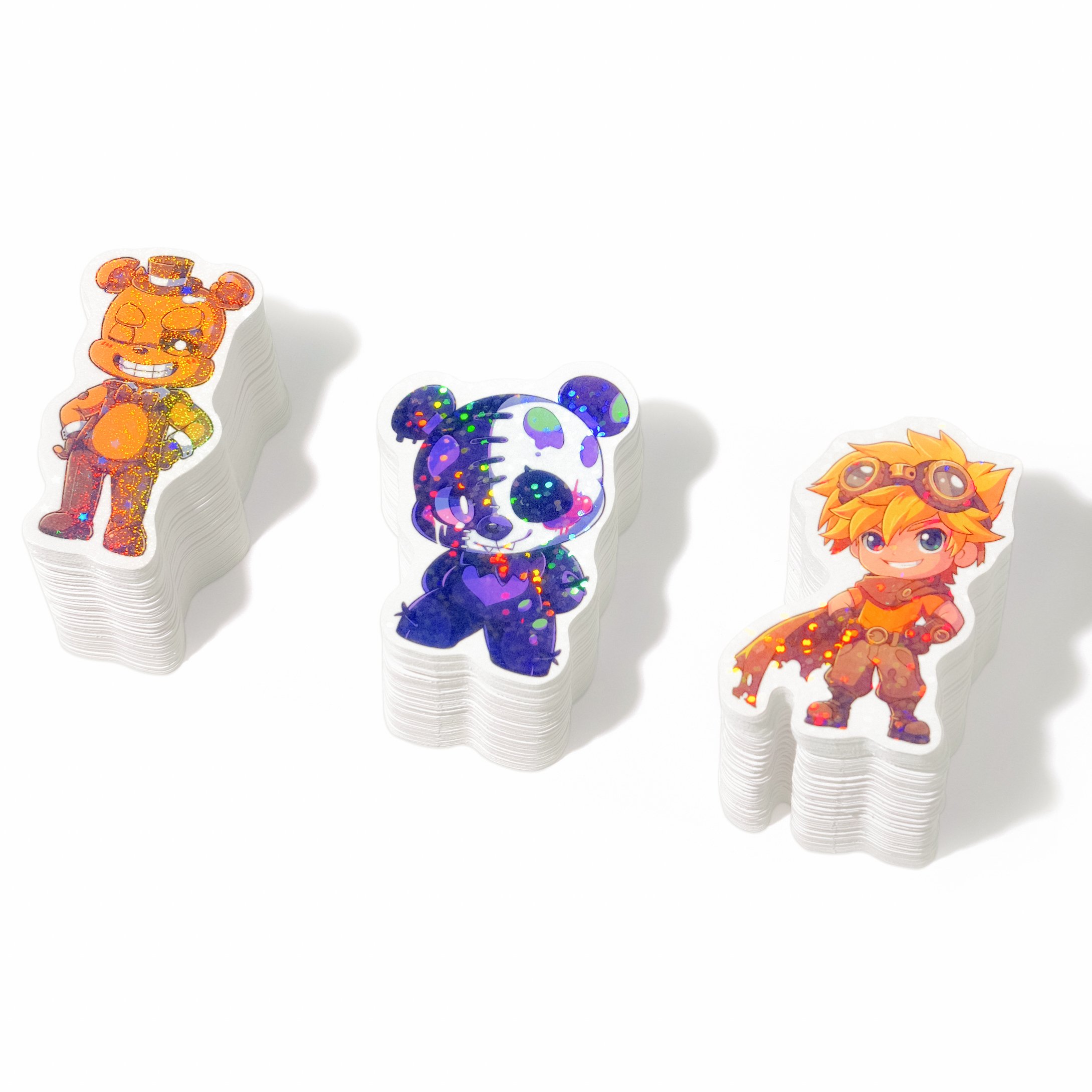 Vinyl waterproof custom stickers color printing animation cartoon stickers custom stickers for laptop refrigerators