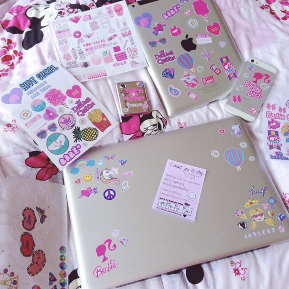 Printed Self Adhesive Waterproof Multiple Cartoon Designs On A4 A5 A6 Sheet Custom Kiss Cut Sticker Sheet