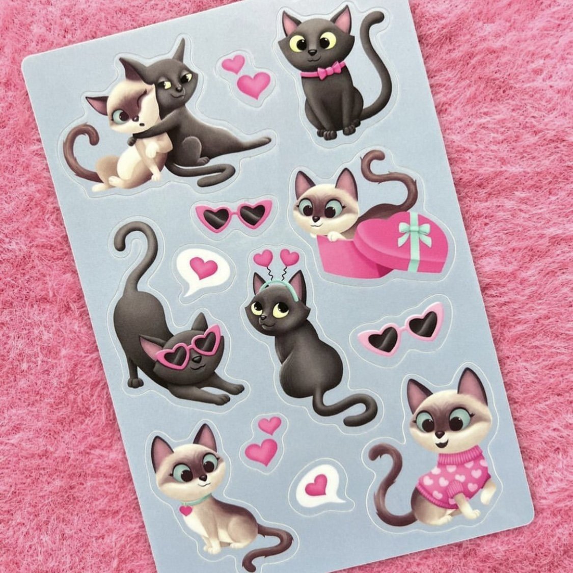 Printed Self Adhesive Waterproof Multiple Cartoon Designs On A4 A5 A6 Sheet Custom Kiss Cut Sticker Sheet