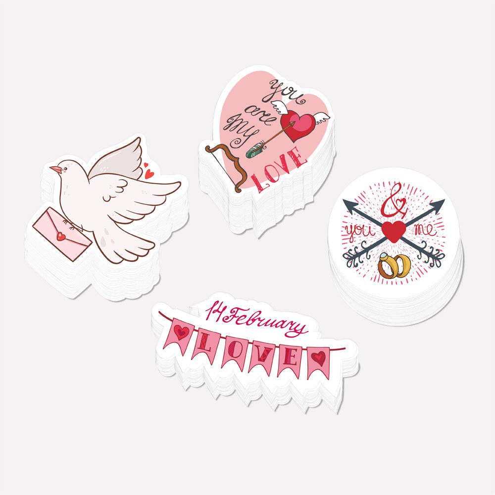 High-quality self-adhesive stickers in various sizes for advertising, daily life, entertainment, and other purposes.