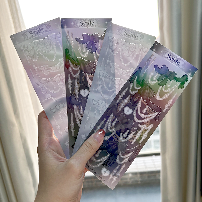 Custom Design Personalized Logo Self Adhesive Waterproof PVC Vinyl Cartoon Kiss Cut Sticker Sheet