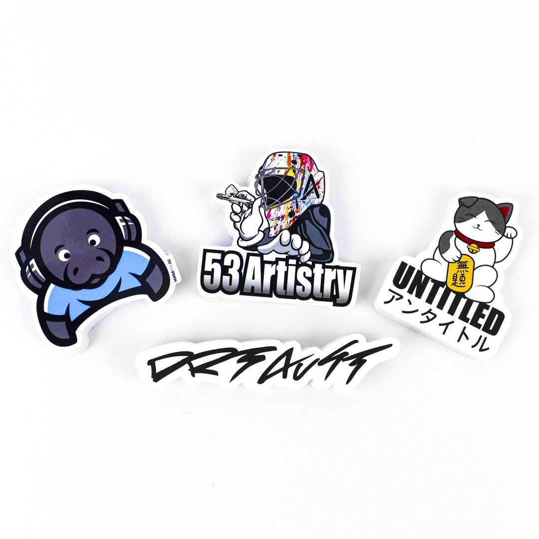 Top selling Custom Printing Die Cut Stickers Adhesive Pvc Cartoon Label Sticker Waterproof Vinyl Stickers