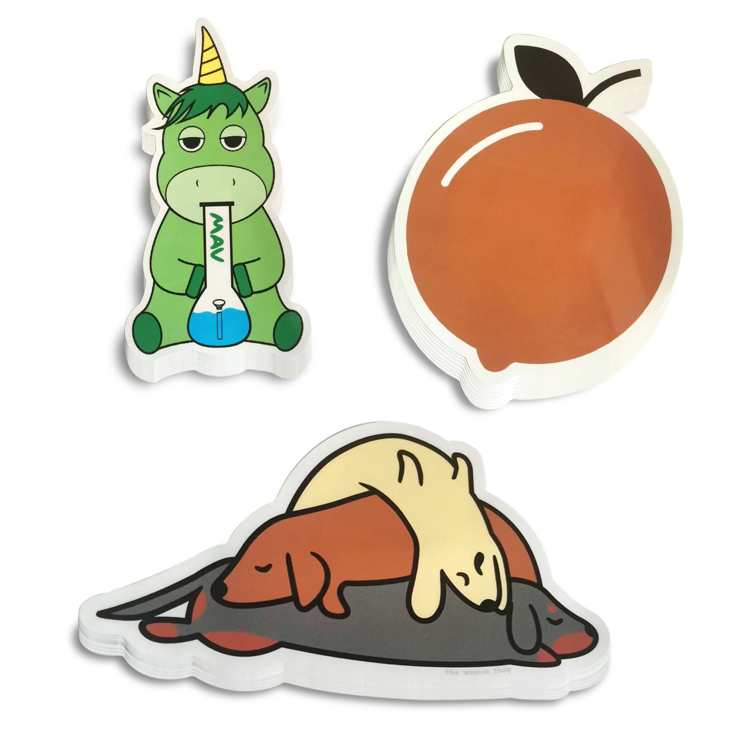 Custom Die Cut Vinyl Stickers Printing Adhesive Waterproof PVC Label Company Logo Design Windshield Cartoon sticker