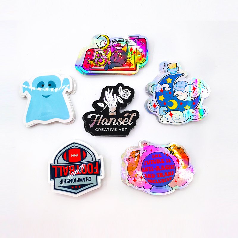 China Wholesale Adhesive PVC Custom Die Cut Vinyl Stickers Printing,Waterproof Cute Logo Design Cartoon Sticker