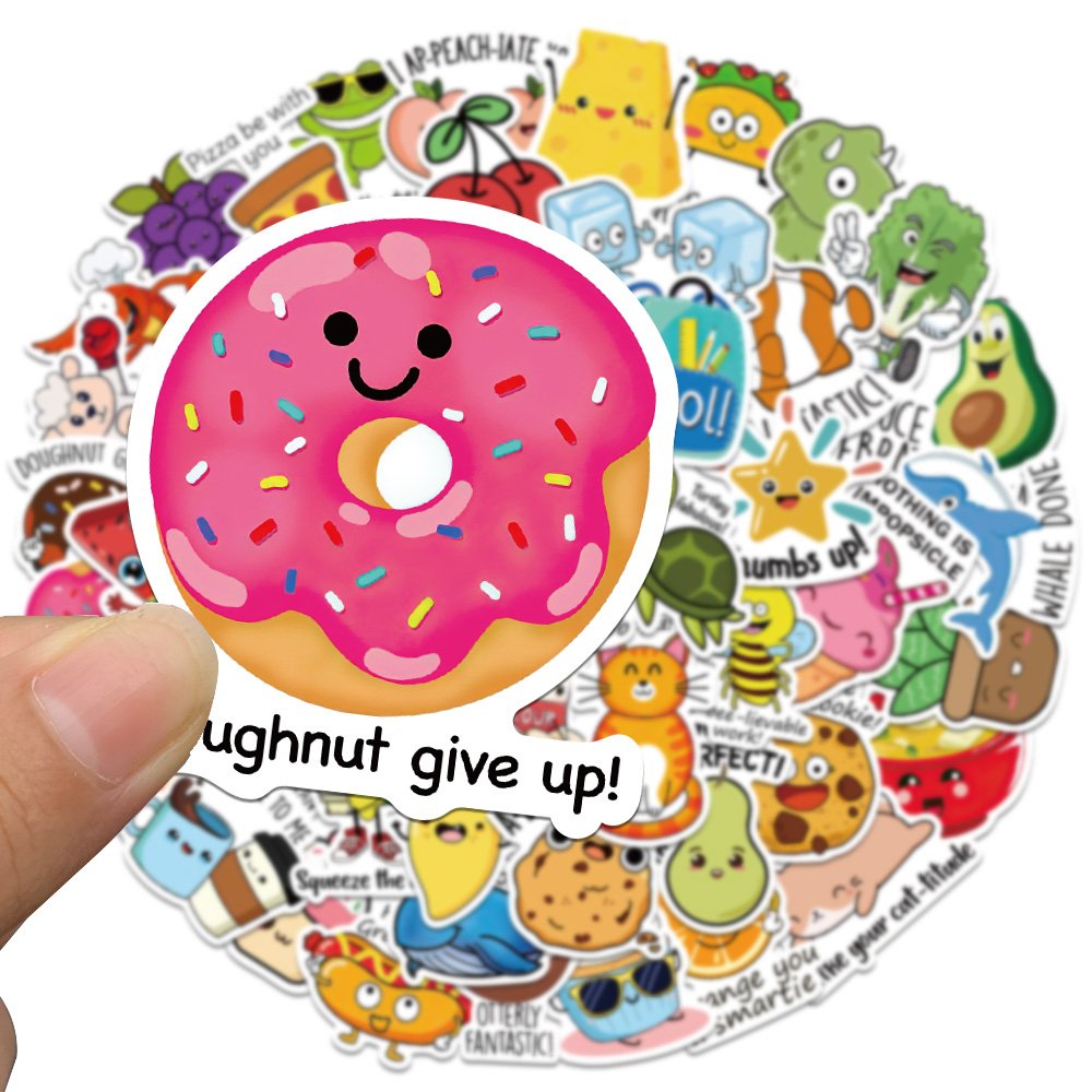 3D cartoon sticker Waterproof sticker for children animal design sticker