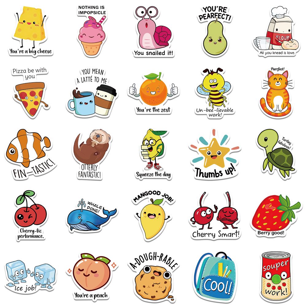 3D cartoon sticker Waterproof sticker for children animal design sticker