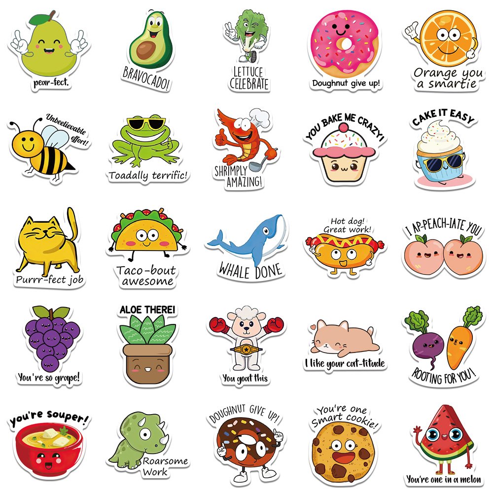 3D cartoon sticker Waterproof sticker for children animal design sticker