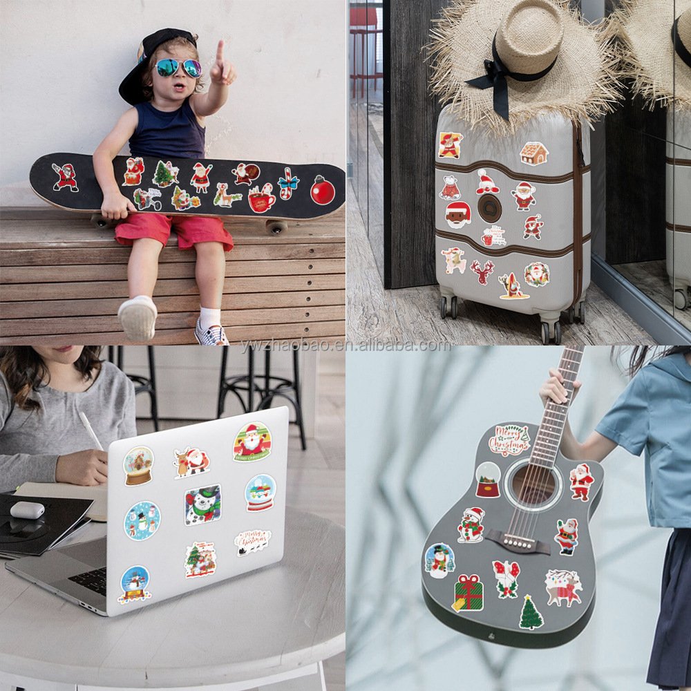 60pcs die cut vinyl waterproof cartoon astronaut graffiti sticker pack for kids laptop phone luggage bike helmet diy