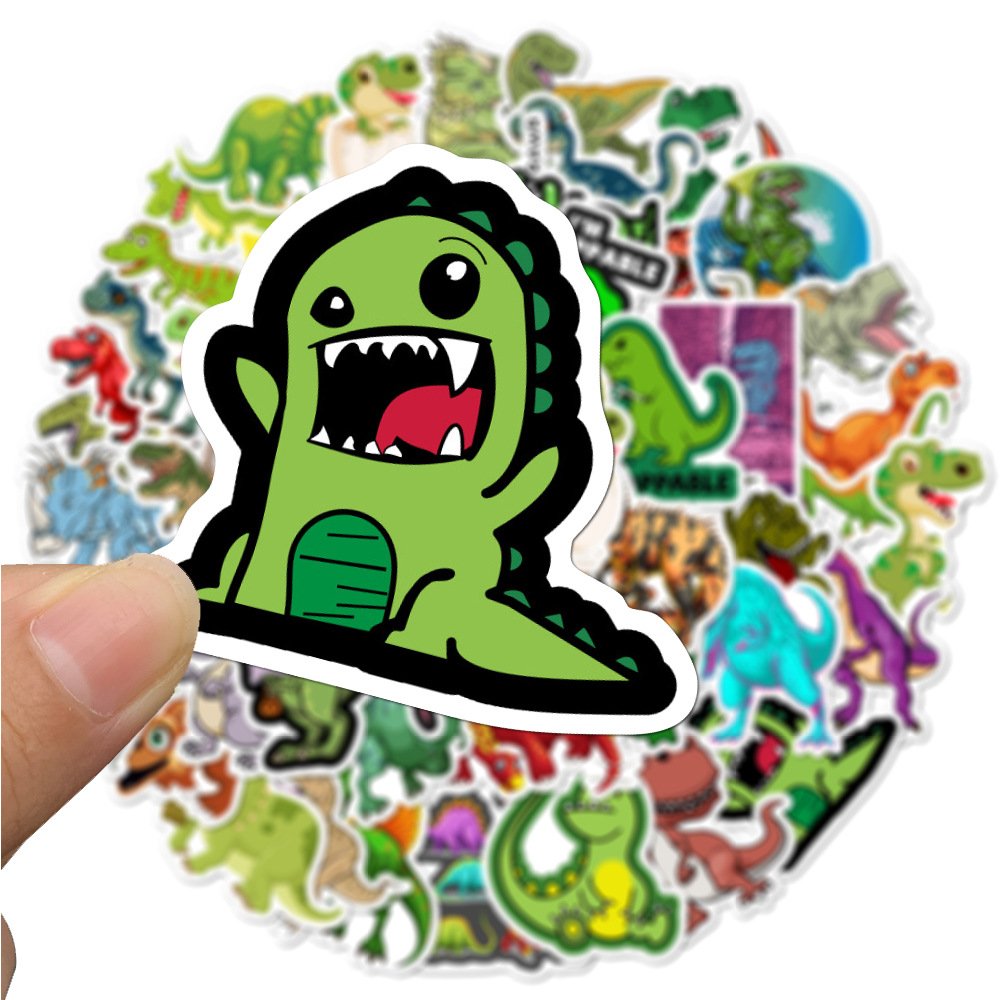 Custom Waterproof Cartoon Sticker Promotion Use Die cut PVC Vinyl Stickers Motorcycle kawaii stickers