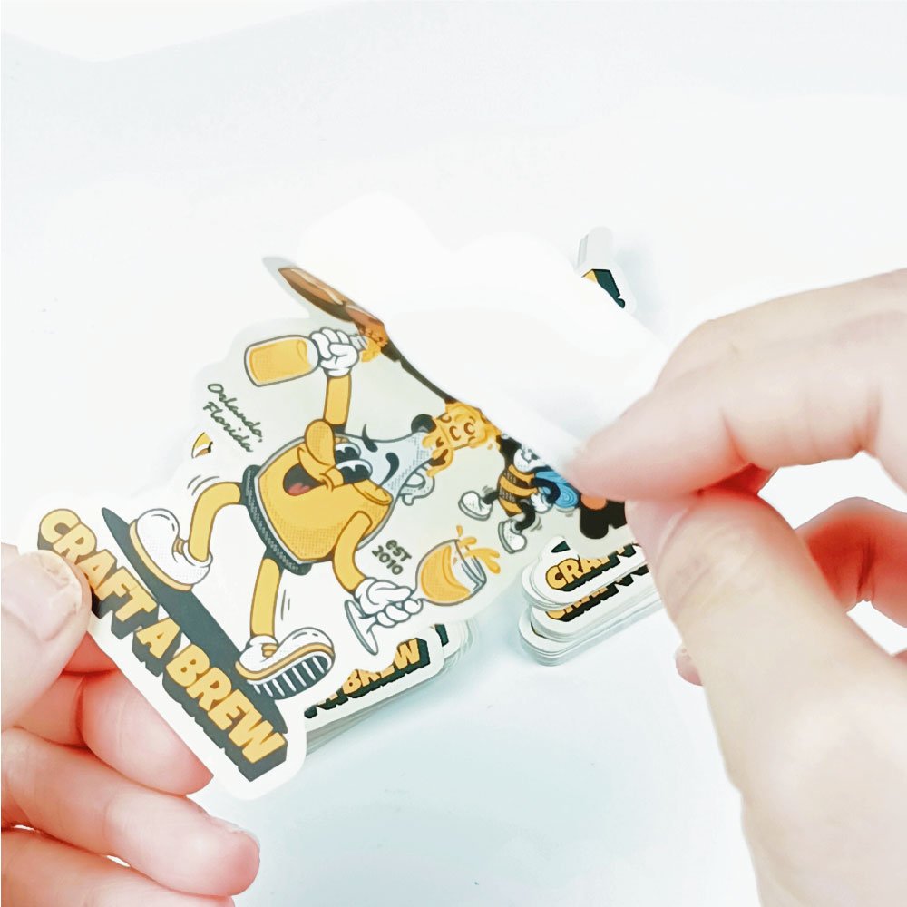 Factory Custom Cartoon Die Cut Stickers Waterproof Vinyl Stickers Anime Printing