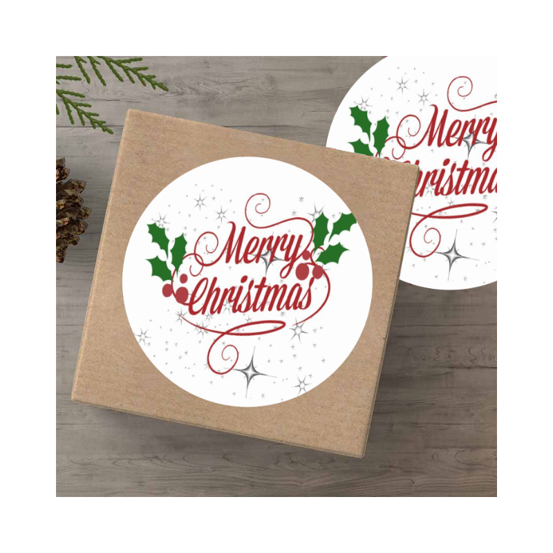 Christmas stickers kids diy cartoon sticker make a xmas tree label gift decoration decal custom die cut vinyl stickers