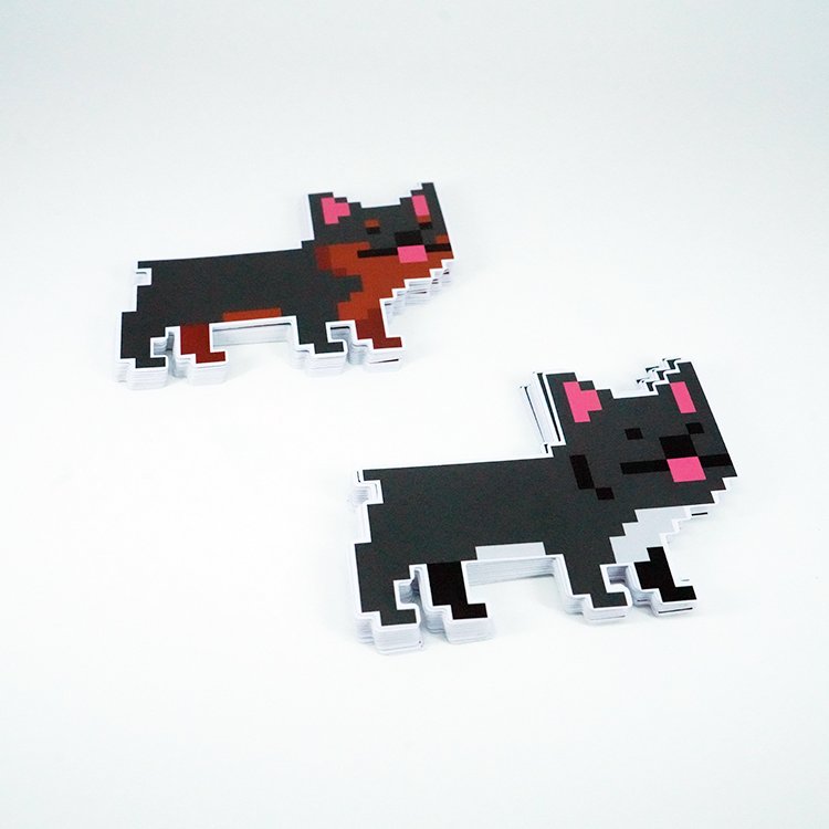High Quality Custom Logo Printed Self Adhesive Waterproof Vinyl PVC Kawaii Cartoon Stickers Die Cut For Kids