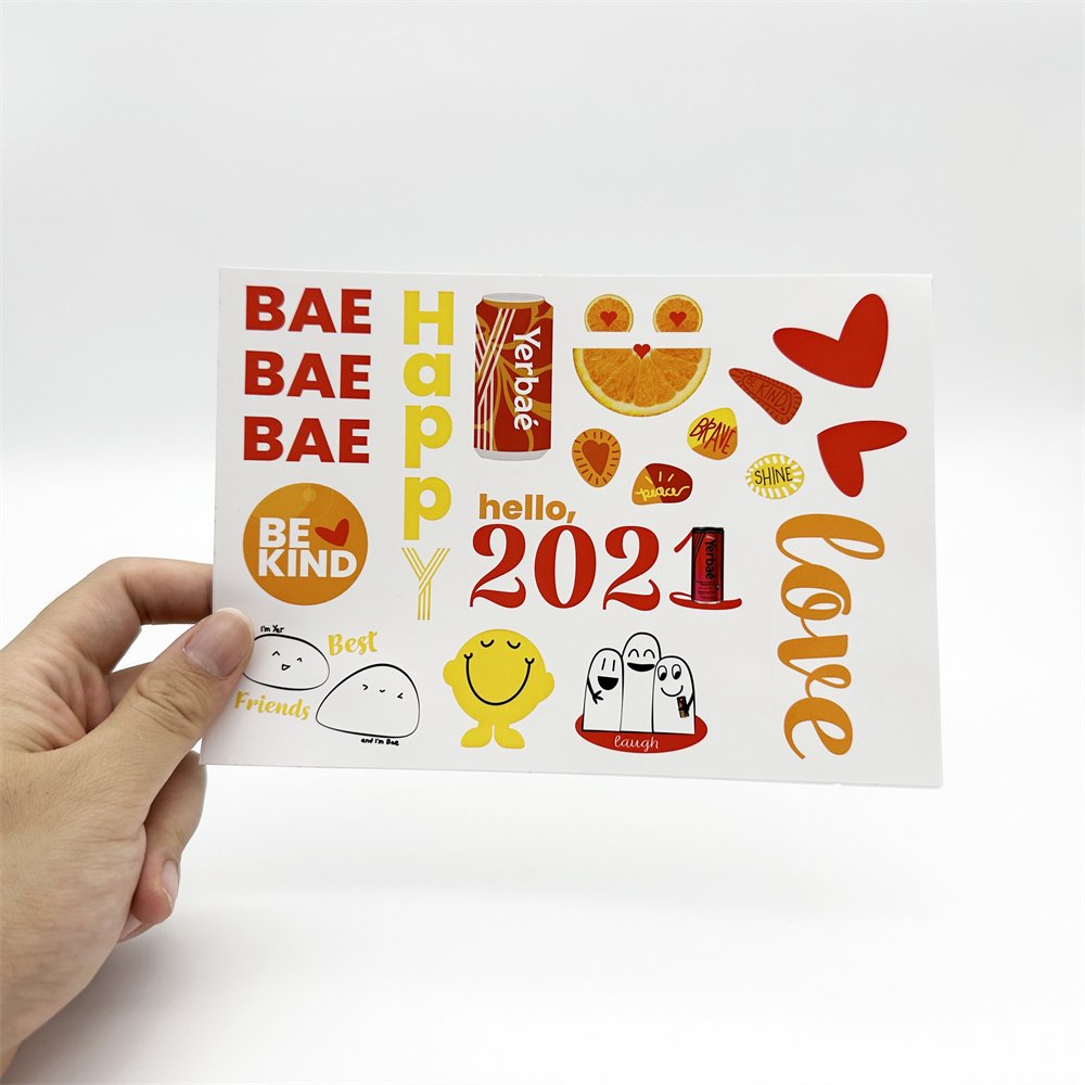 Factory high quality round waterproof label vinyl sticker custom print logo custom sticker creator