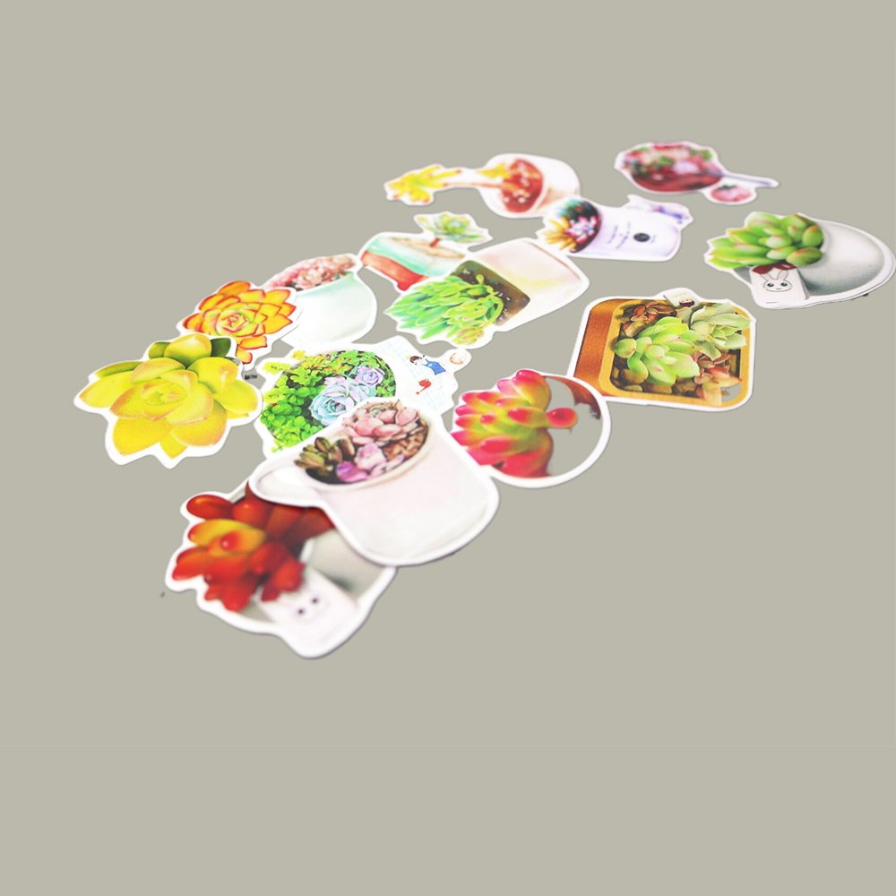 Customized Cute Kawaii Cartoon Die Cut Logo Printing Kids Adhesive Sticker Set Made from Durable Plastic