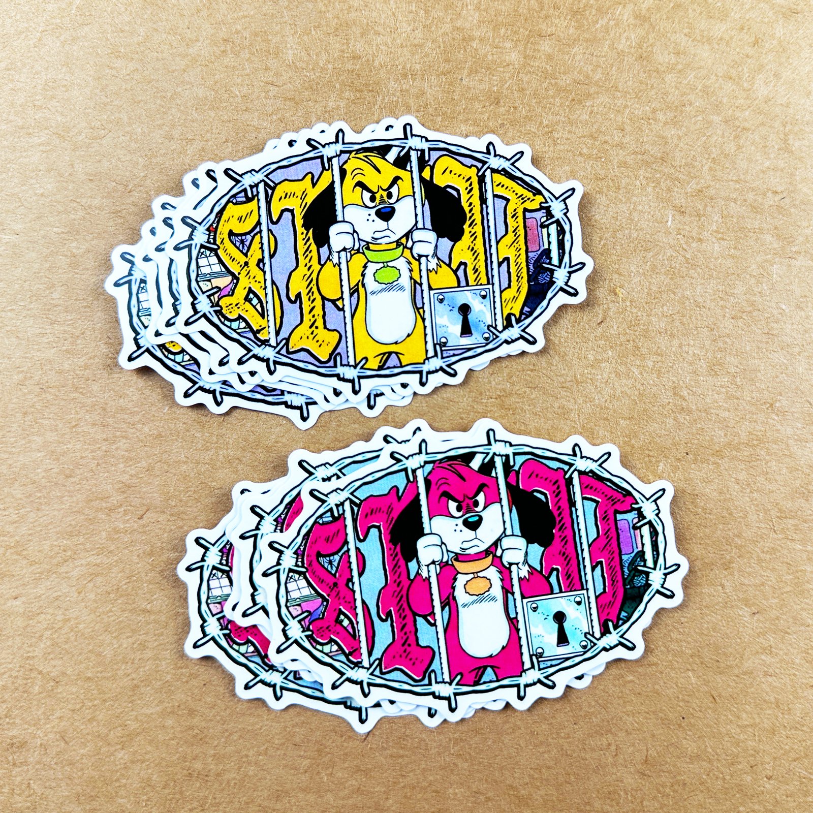 Custom Design Logo Printing die cut Vinyl stickers Custom Waterproof Cartoon stickers Manufacturers Custom Labels