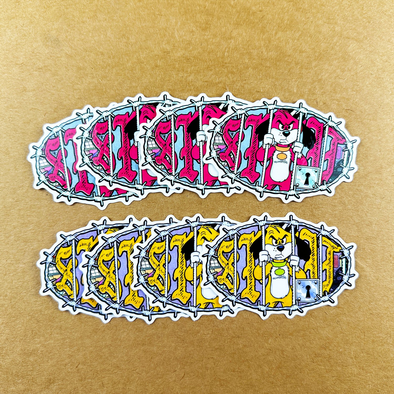 Custom Design Logo Printing die cut Vinyl stickers Custom Waterproof Cartoon stickers Manufacturers Custom Labels