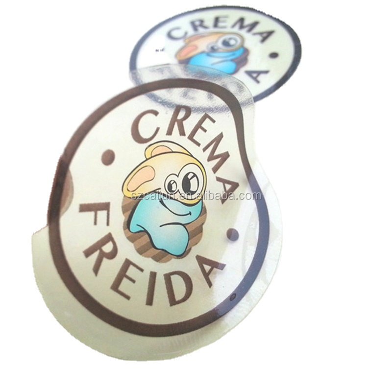 Customized Vehicle window reverse printed carton static transparent sticker