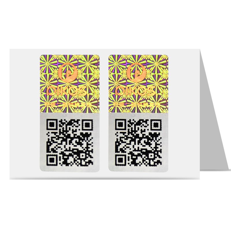 Ex-Factory Price Security Tags Soft Labels Mock Barcodes Alarm Dr Tag Security Hologram Stickers With Serial Numbers Qr Code