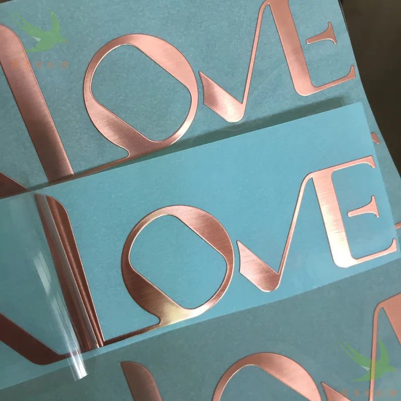 Custom Logo Cute Decorative Cartoon Customizable Packaging Clear Logo Printing Set Transfer Decals Hologram Vinyl Labels Sticker