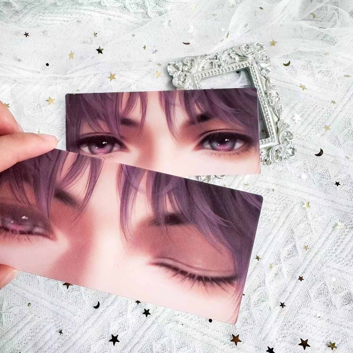 3D raster card custom eye dynamic change cartoon 3D stereo change card
