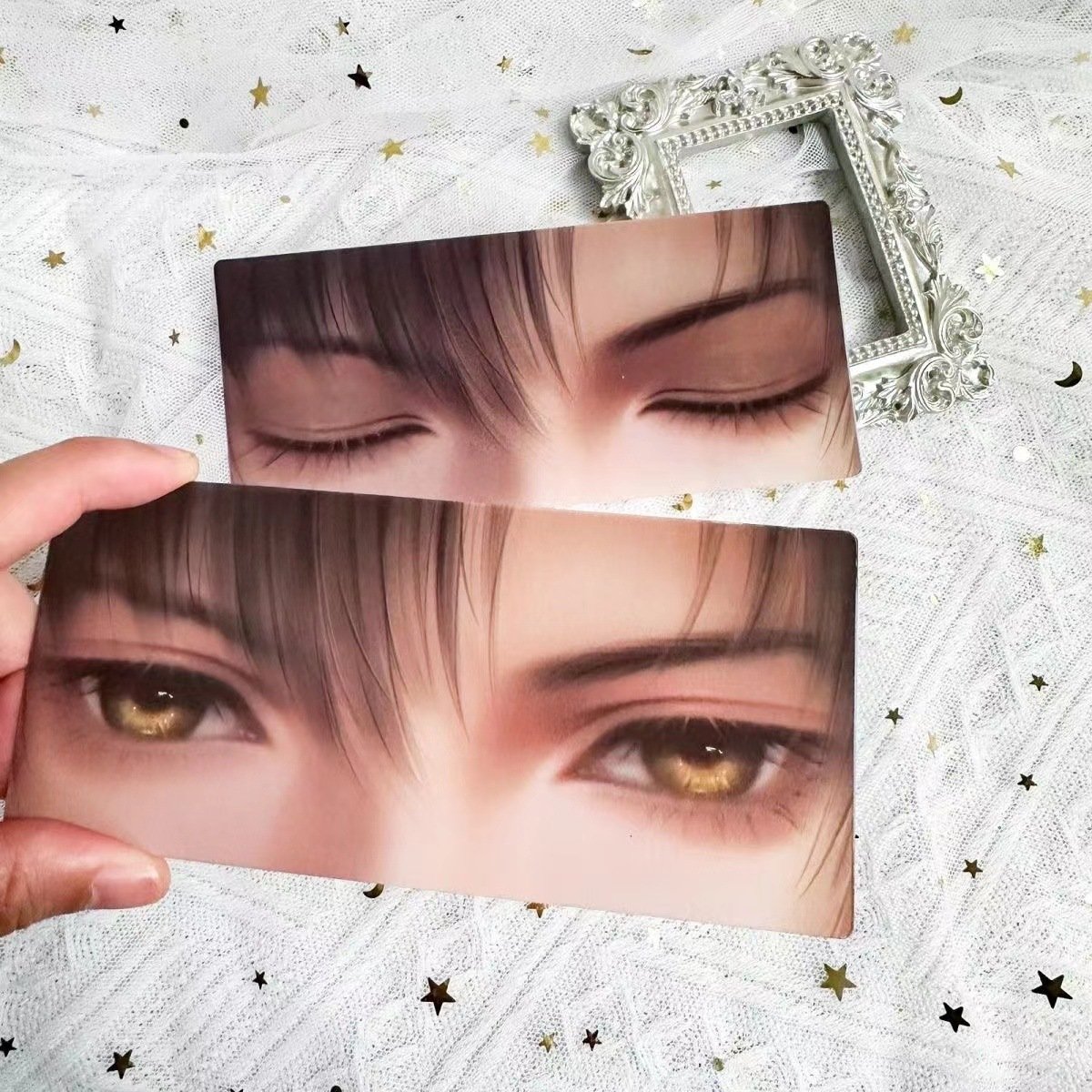 3D raster card custom eye dynamic change cartoon 3D stereo change card
