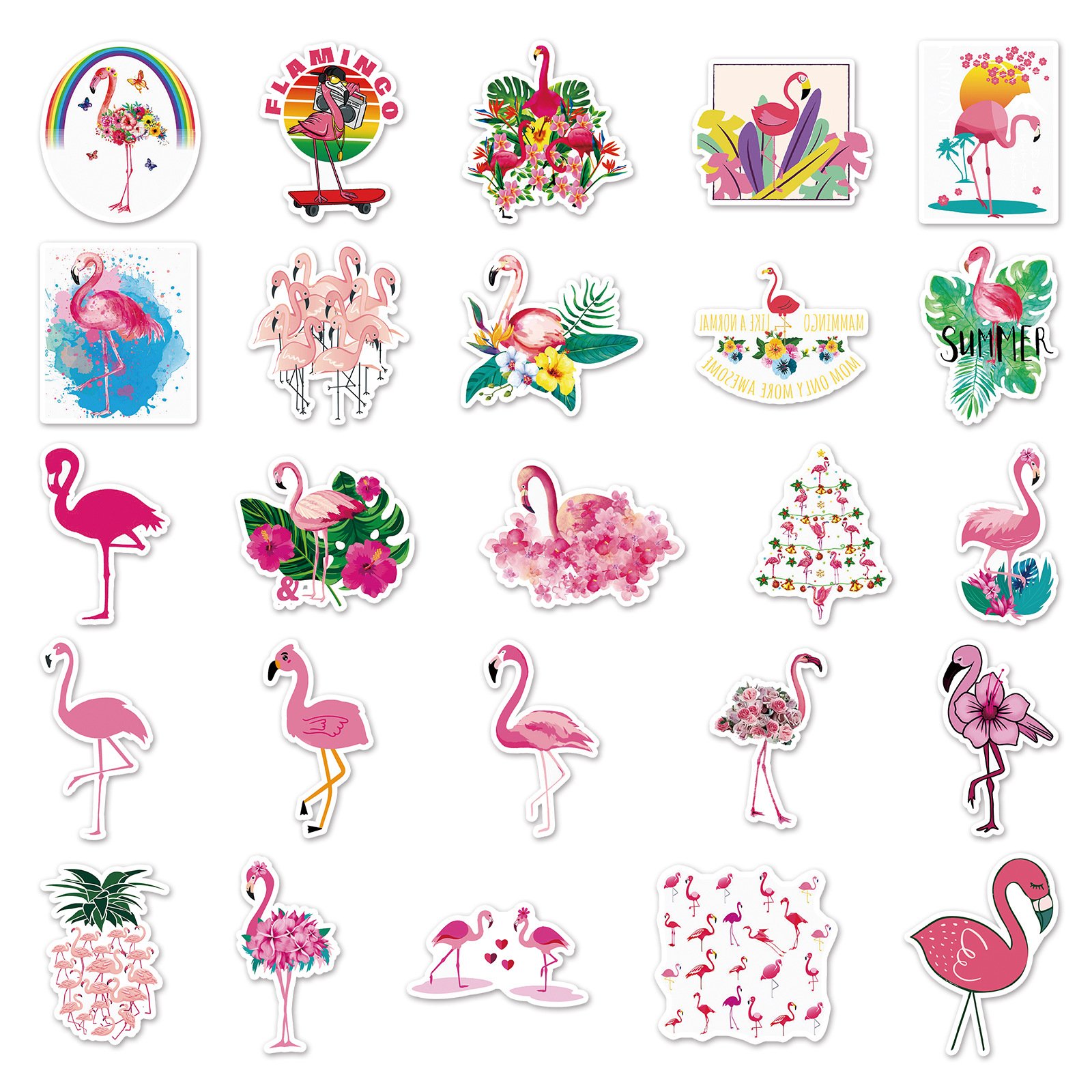 Company Design Logo Self Adhesive Waterproof Label Cartoon Vinyl sticker Custom Printing Die Cut Water Proof Stickers