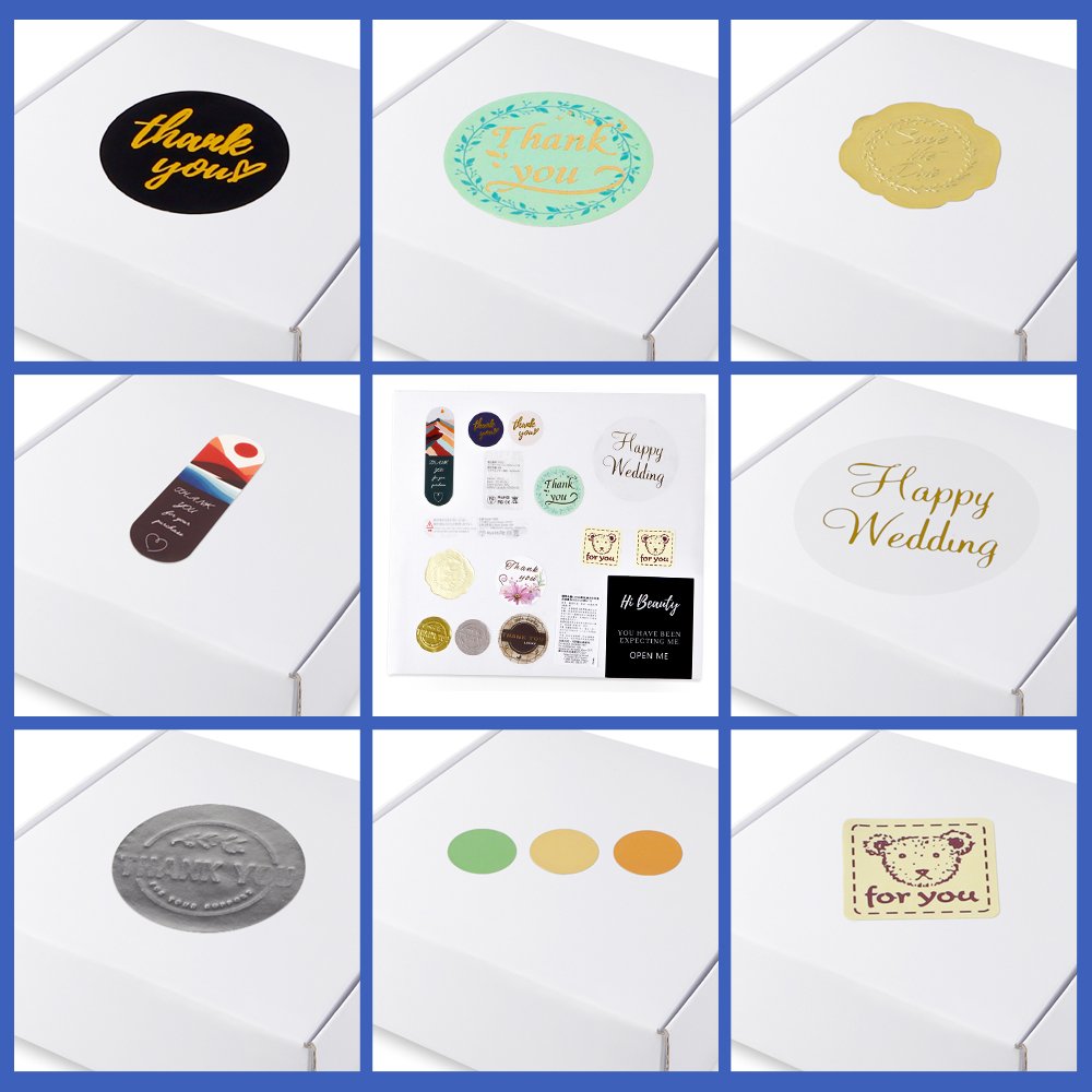 Wholesale Cartoon Custom Hologram Paper Logo Stickers Bottle Packaging Labels