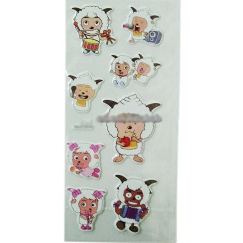 Factory Custom Printing 3D Sticker Cartoon Sticker For Kids