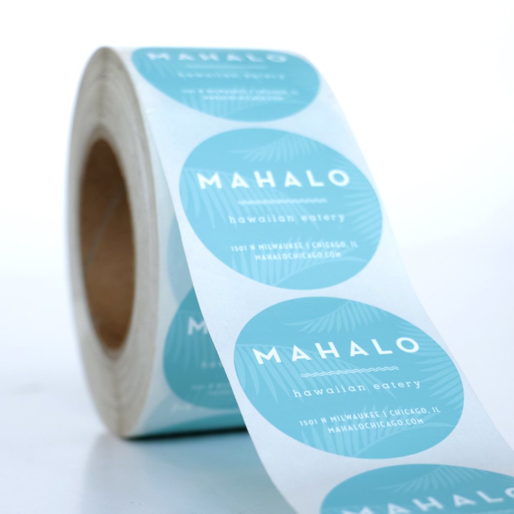 Customized Vinyl Roll Labels for Food Cosmetics QR Codes Serial Numbers Stickers Thank You Stickers Cartoon Stickers UV Printing