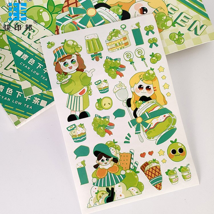 Children Cartoon Stickers Dinosaur Waterproof Stickers For Book