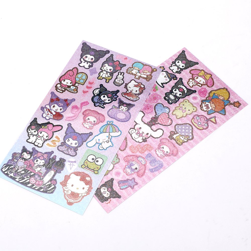 Custom Cartoon Stickers Waterproof Skateboard Guitar Suitcase Laptop Bicycle Graffiti Sticker DIY