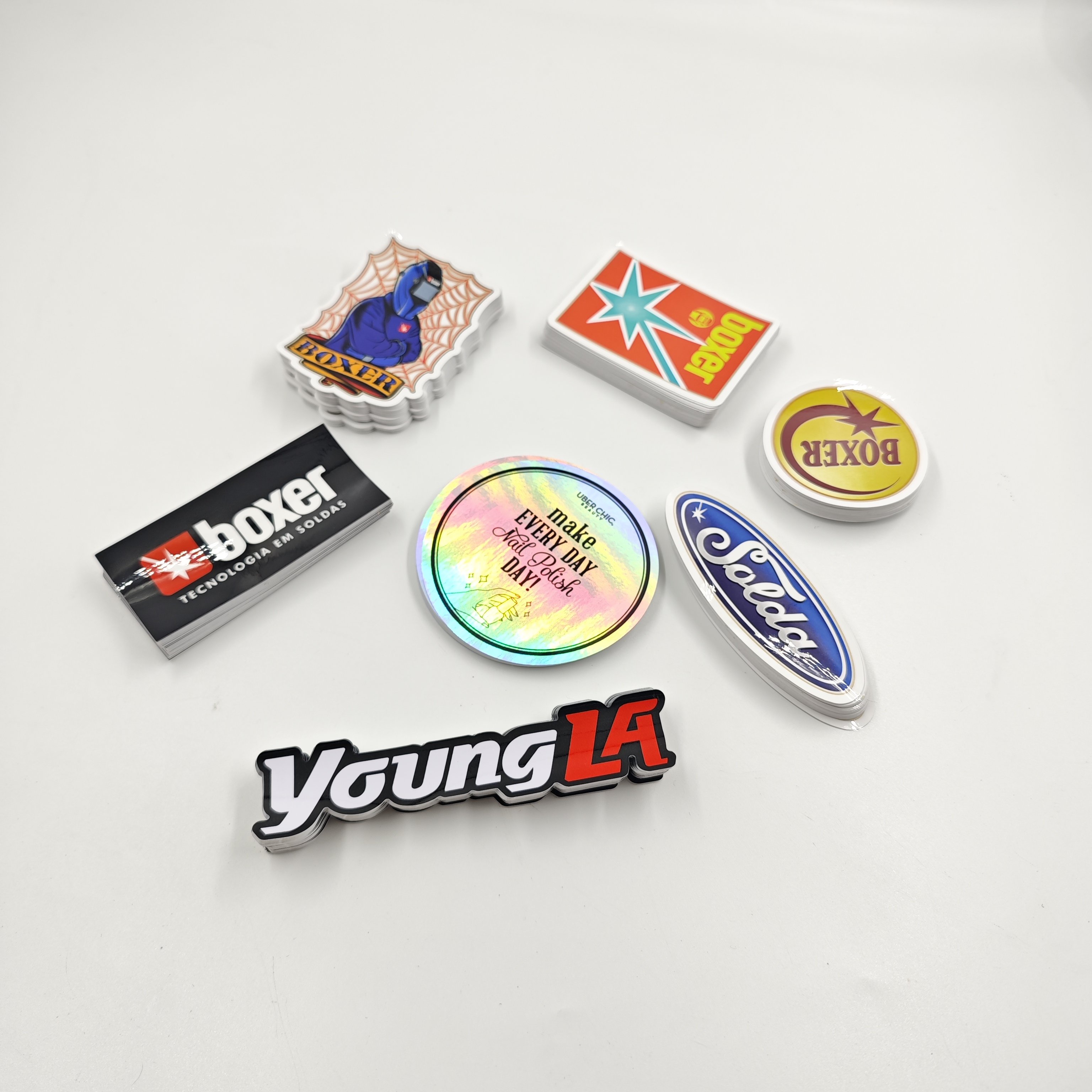 Custom Die Cut Sticker Adhesive Label Vinyl PVC Waterproof Printing Custom Logo Cartoon Stickers for Kids