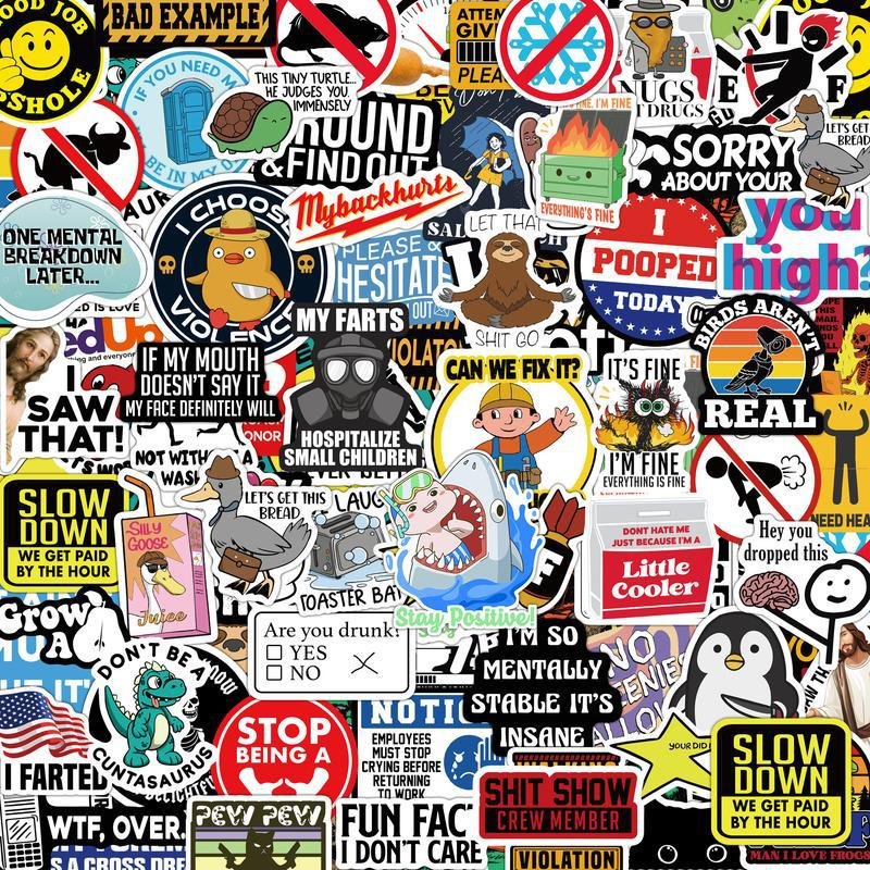Cartoon Stickers 150pcs PVC Waterproof Vinyl Labels Diary Laptop Self Adhesive Witch Decoration Factory Price