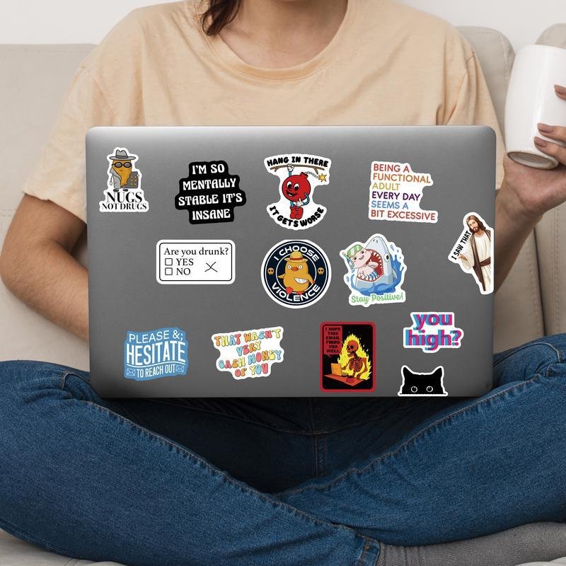 Cartoon Stickers 150pcs PVC Waterproof Vinyl Labels Diary Laptop Self Adhesive Witch Decoration Factory Price