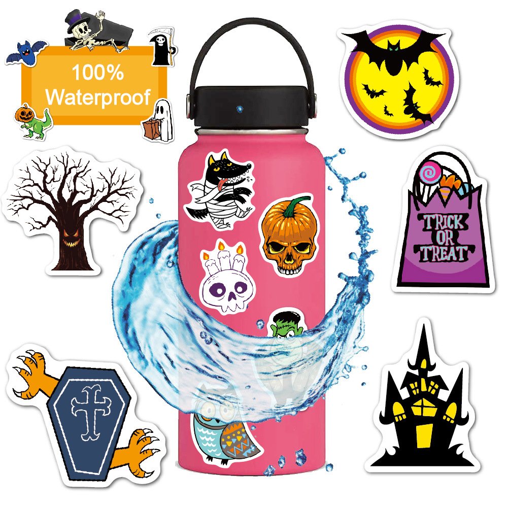 Custom Design Logo Adhesive Stickers Holographic Reusable Waterproof Digital Printing Label Die Cut Cartoon Sticker for Kids