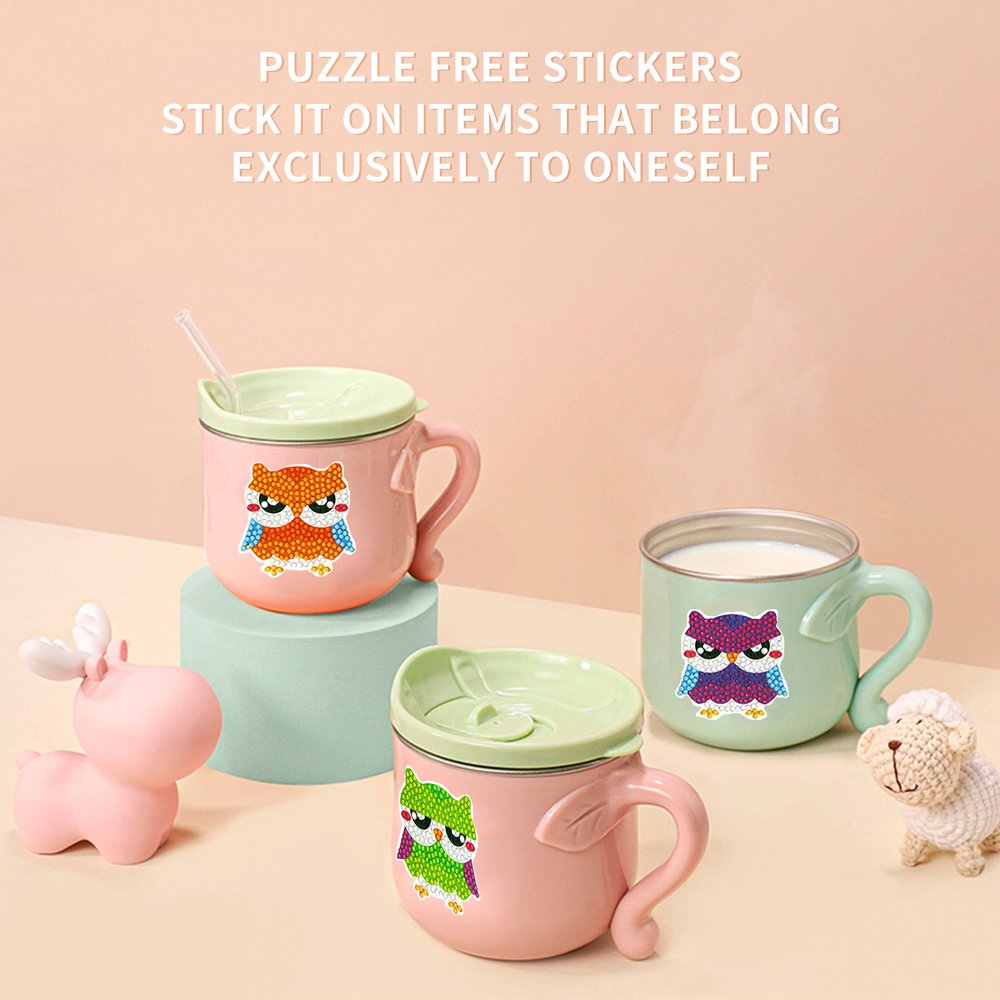 New hot selling children's diamond painting 5d free paste DIY diamond sticker dot diamond sticker