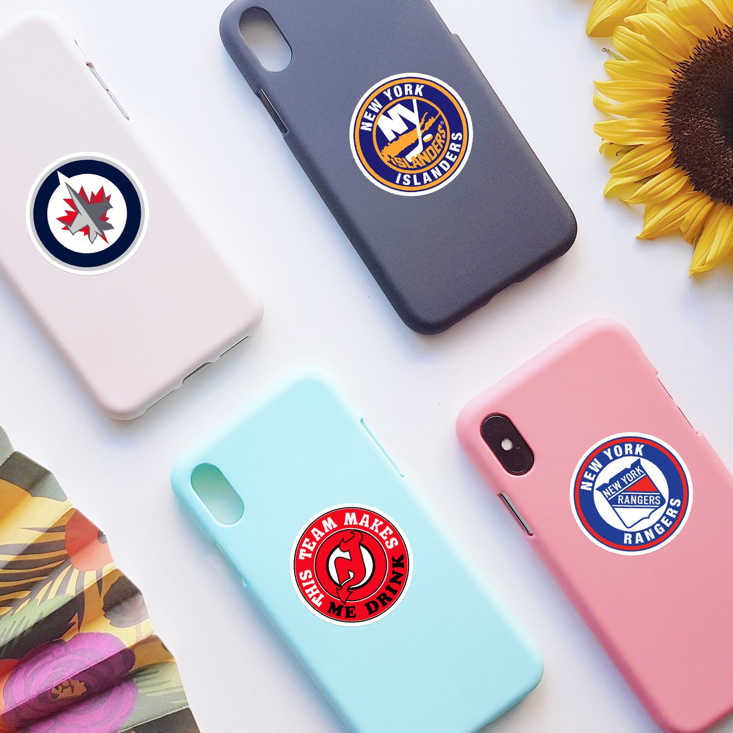 Wholesale Ice Hockey Graffiti Stickers Diy Diaries Suitcases Scrapbooks Stickers Mobile Phones Laptops Fashion Creative Stickers