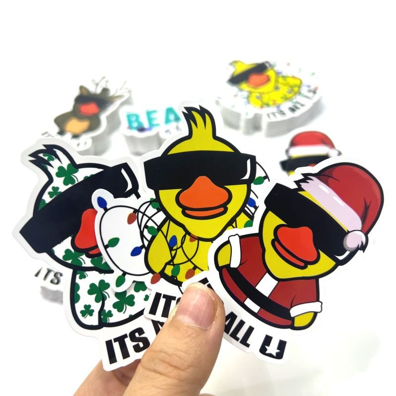 Custom Sticker High Quality Label Logo Design Waterproof Sticker For Seal Paper Bag