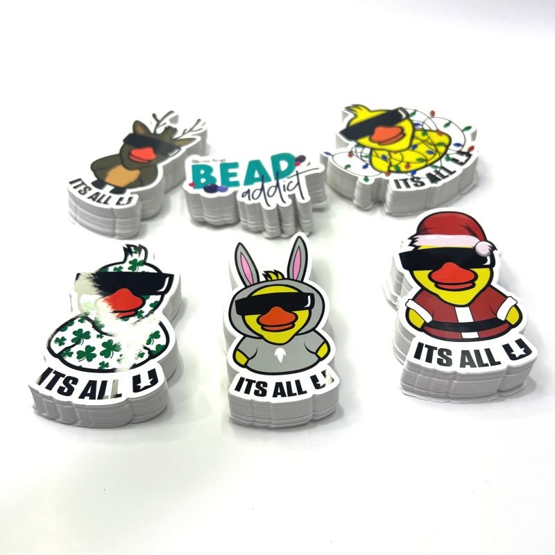 Custom Sticker High Quality Label Logo Design Waterproof Sticker For Seal Paper Bag