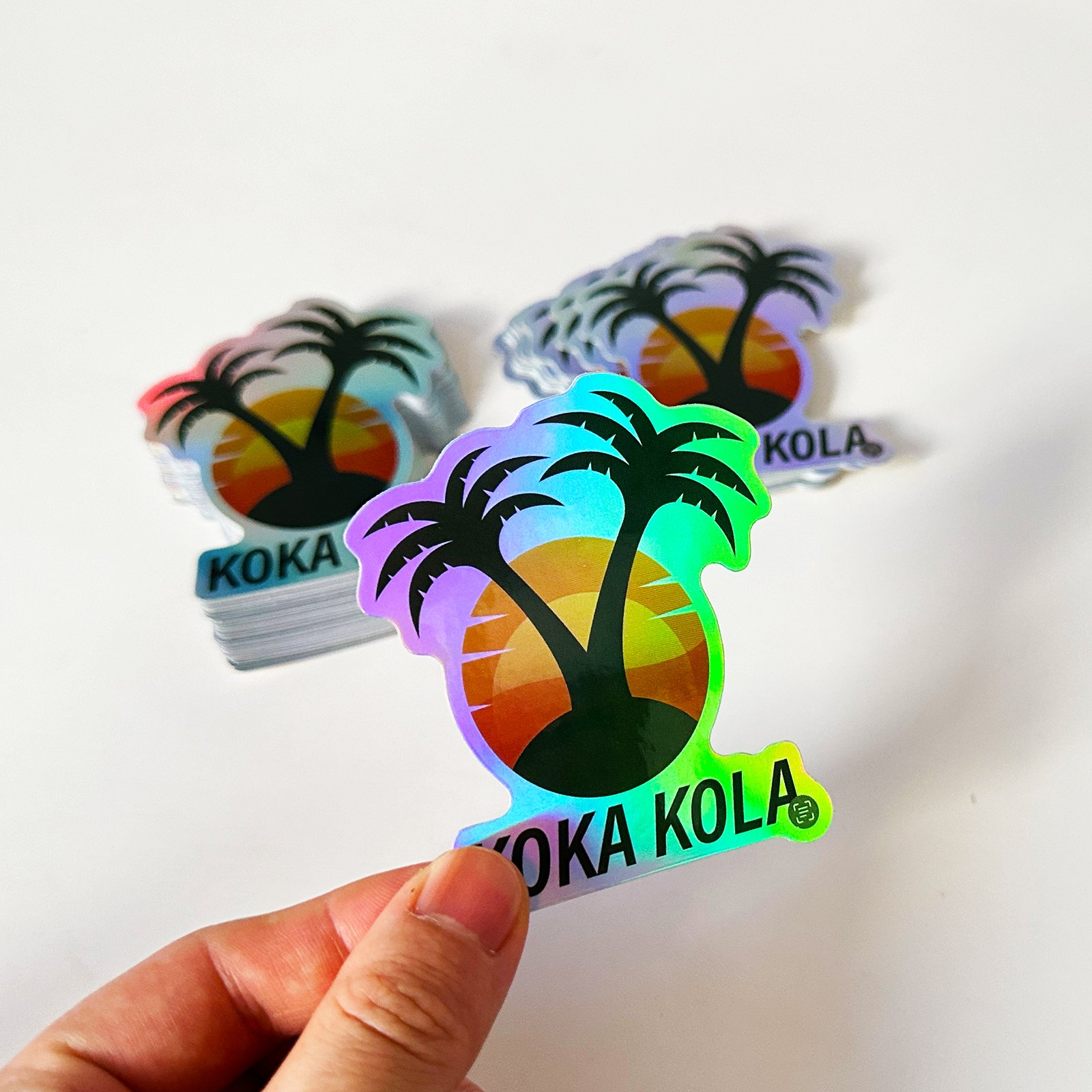 Custom Personalized Logo Design Printed Adhesive Sticker Vinyl PVC Letter Die Cut Stickers For Promotion