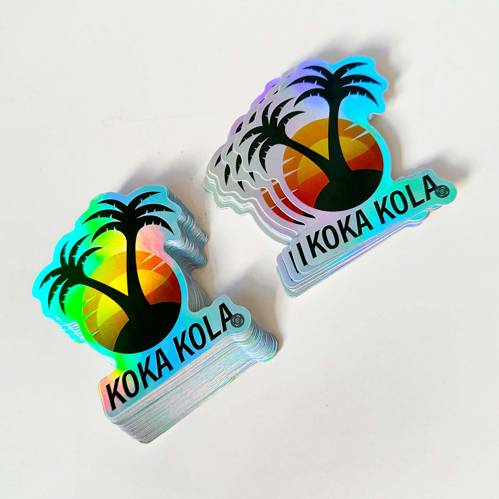 Custom Personalized Logo Design Printed Adhesive Sticker Vinyl PVC Letter Die Cut Stickers For Promotion