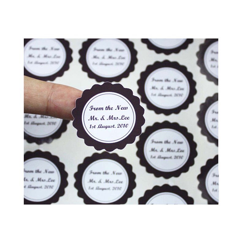 Direct manufacture self adhesive cartoon sticker labels