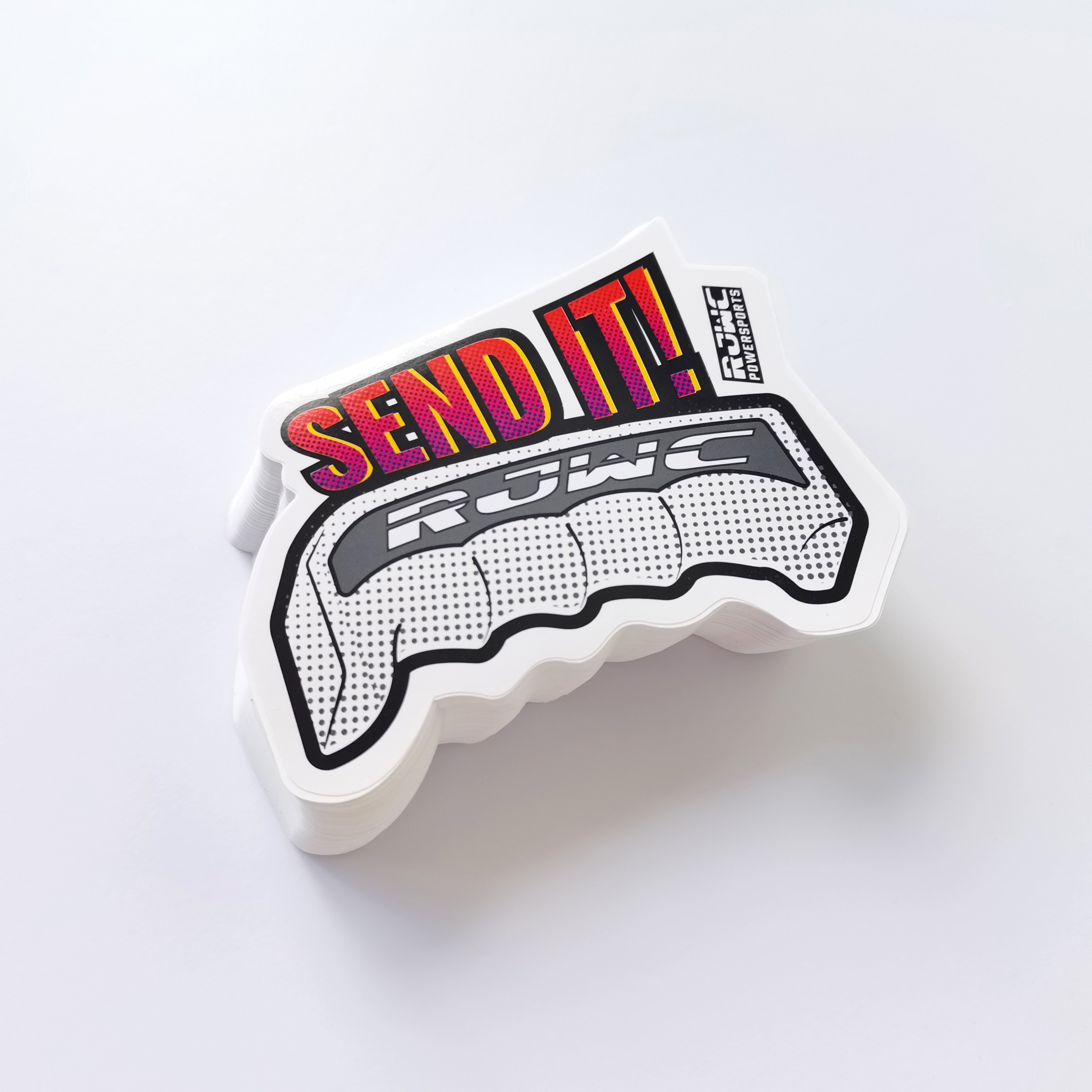 High quality waterproof froster stickers Custom diecut sticker adhesive pvc label company logo design vinyl decals