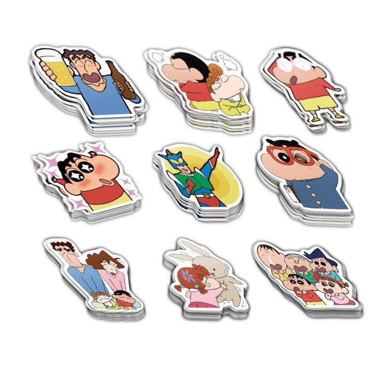 Customized Round Die Cut Decals Kawaii With Logo Sticker Car Label Custom Printing Vinyl With Your Own Design For Packing Box